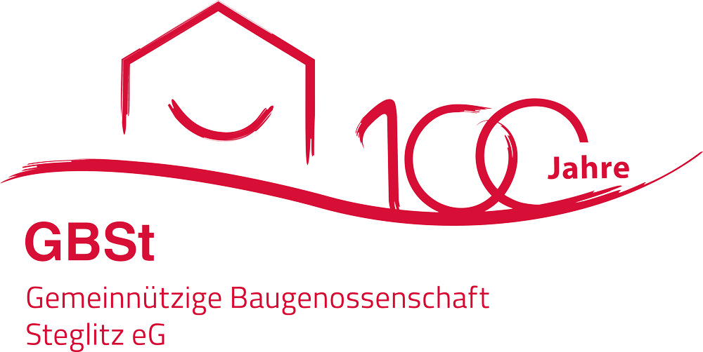 Baugenossenschaft Steglitz eG - Logo - 100-jähriges Jubiläum